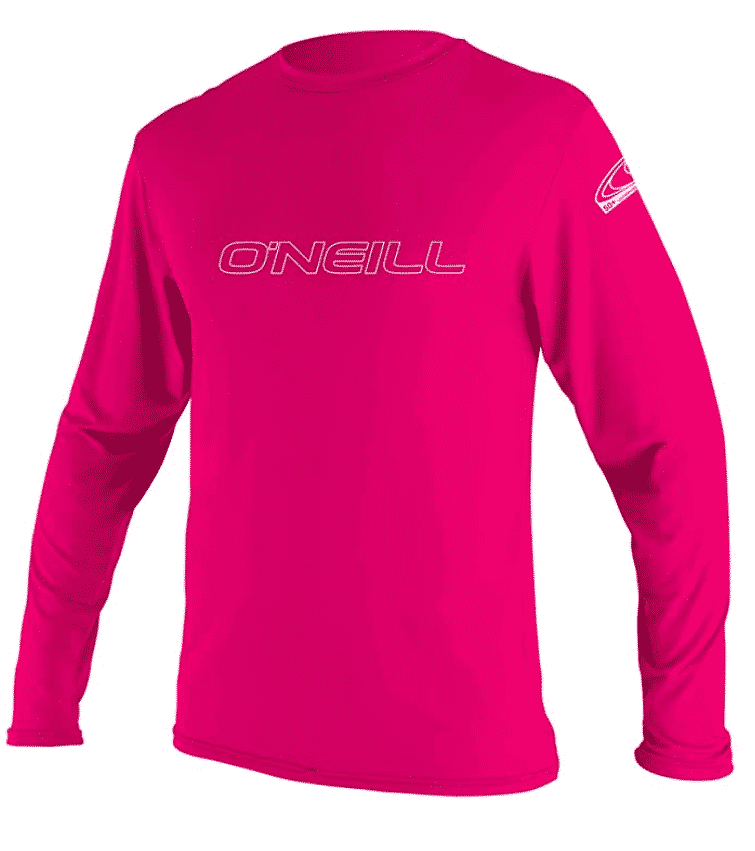 Long Sleeve Rash Guard for Girls for Bodyboarding