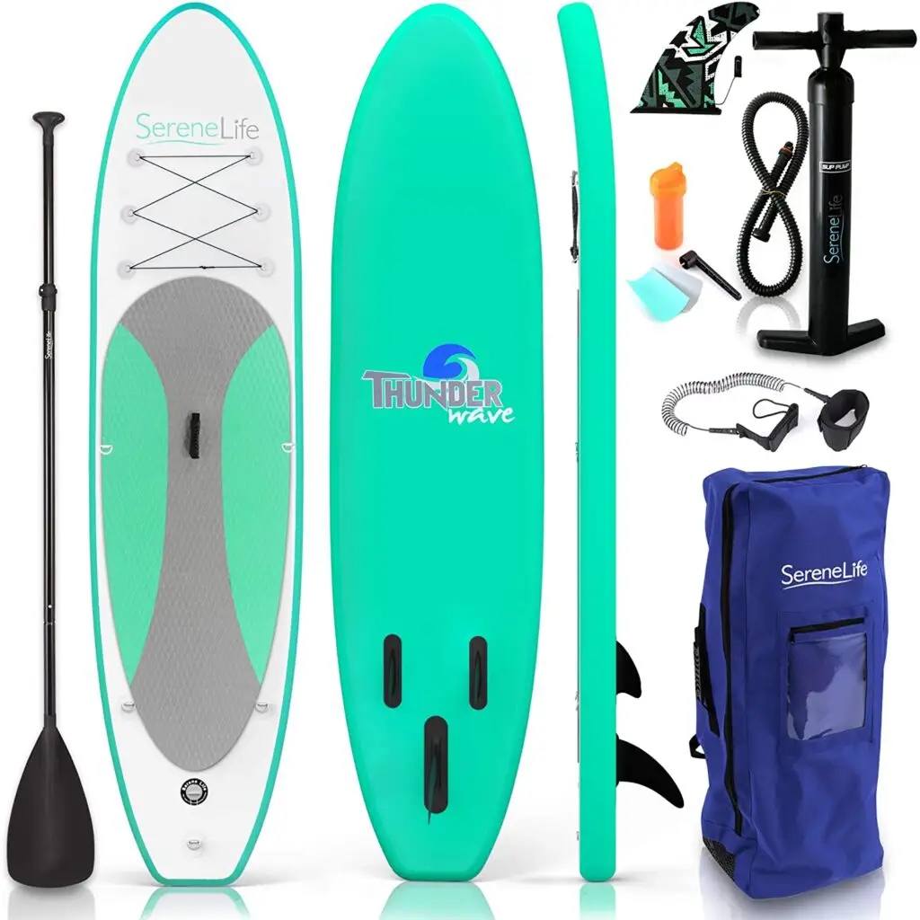 Kids Paddleboard Thunder Wave from SereneLife, great SUP for Kids from SereneLife called Thunder Wave, SereneLife Thunder Wave is a good quality Stand Up Paddle Board for Kids for a fair price