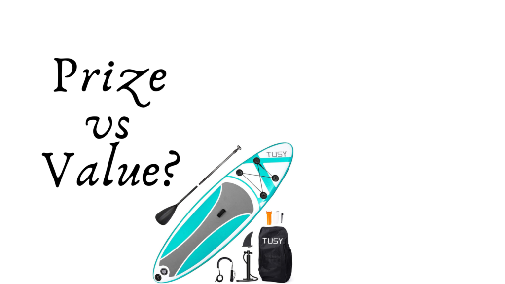 Price vs Value regarding cheap stand up paddle boards