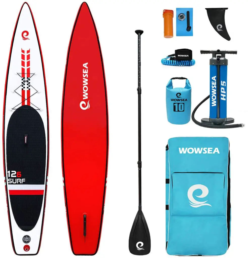 Sporty Trekking and Touring Stand Up Paddle Board by Wowsea