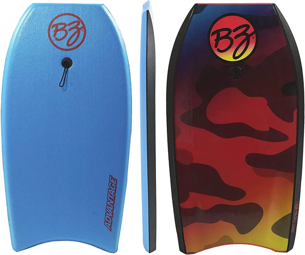 BZ Kids Boogie Board, Bodyboard for Kids from BZ, Best Kids Bodyboard from BZ, Picture of a BZ Boogie Board used in an article explaining why are bodyboard edges angled