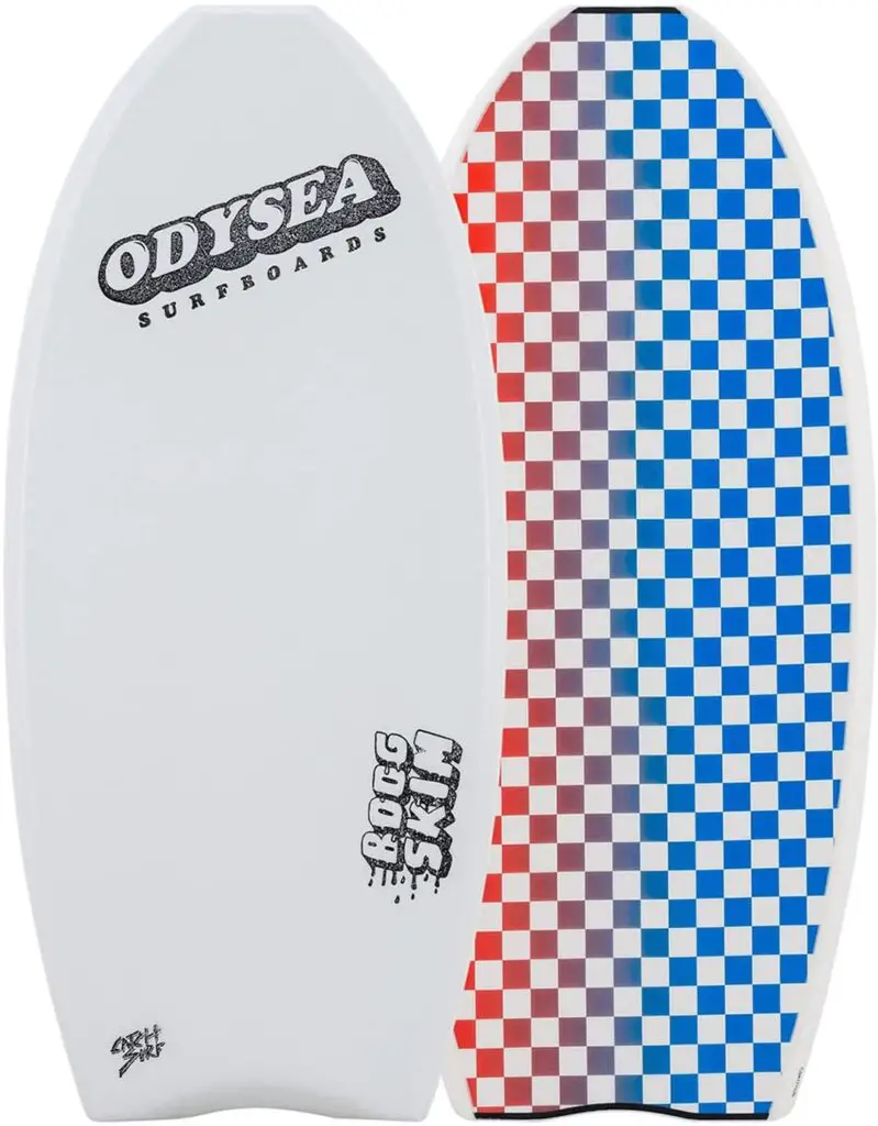 Picture of the Catch Surf Odysea Boog Skim Skimboard and Bodyboard which is a great Board for Skimboarding, Prone Bodyboarding and Drop Knee Bodyboarding but should only be used by advanced or pro level boarders