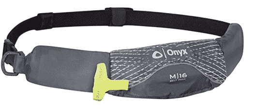 Onyx M16 Personal Floating Device ist eine zugelassene, aufblasbare Schwimmhilfe welche die beste Lösung ist fürs Stand Up Paddling