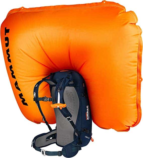 Mammut Avalanche Airbag inflated