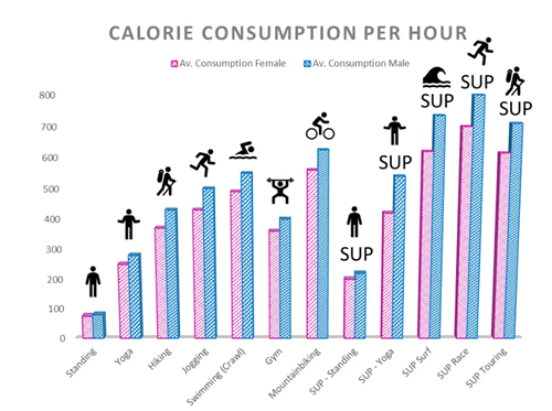 Calorie Consumption chart