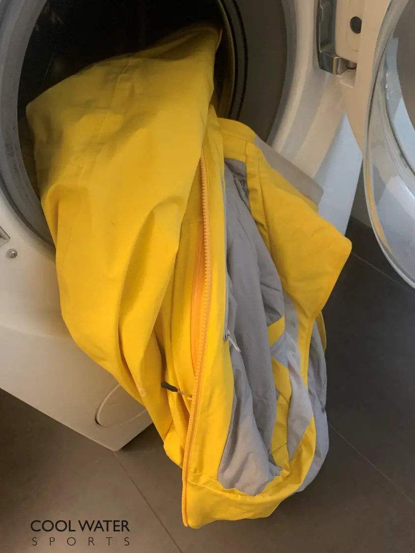 Ski Jacket taken out of a Washing machine, can ski clothes be washed