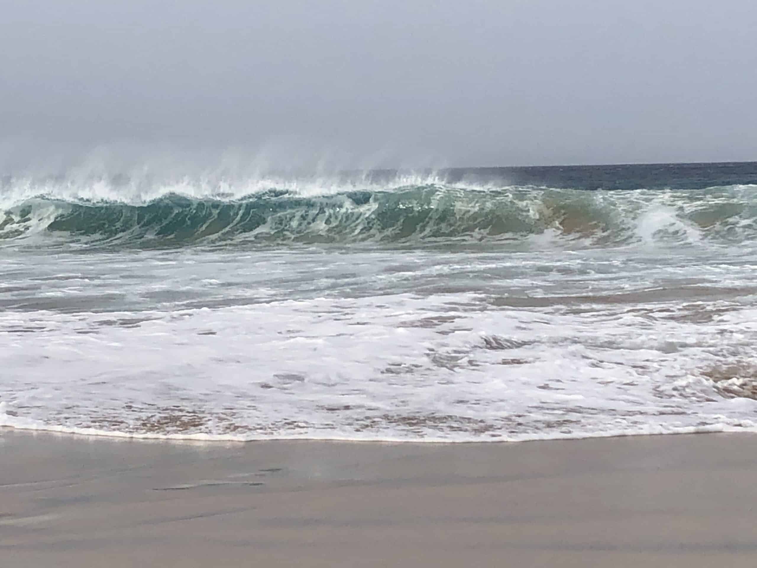 Nice Wave for a Boogie Board Beginner, Small Wave for a Bodyboard Beginner